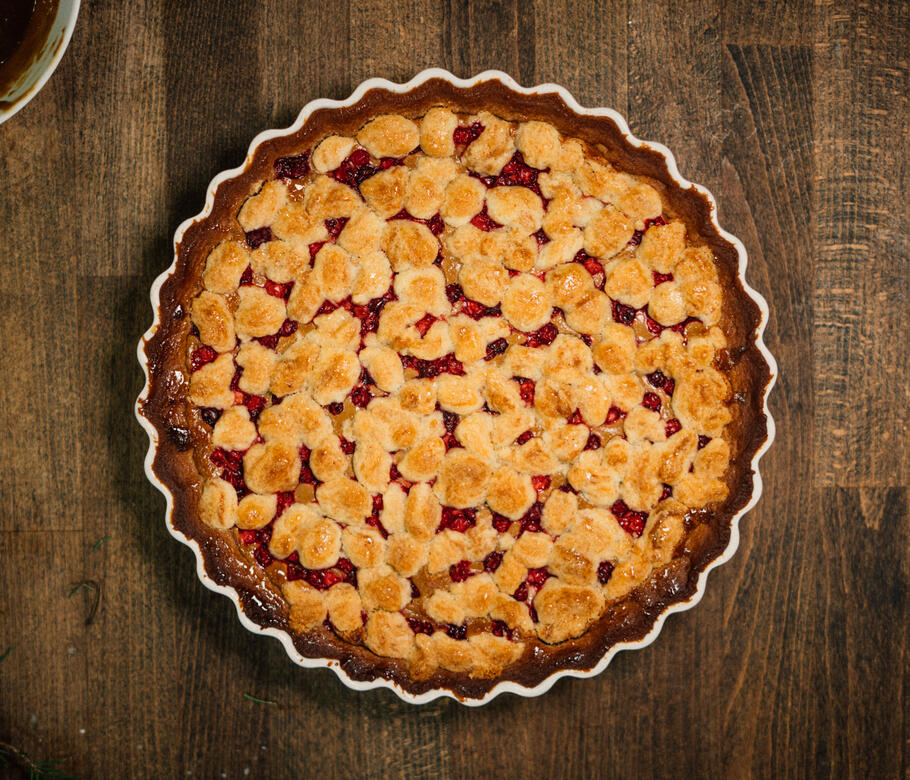 Fuskig pepparkaksdegspaj